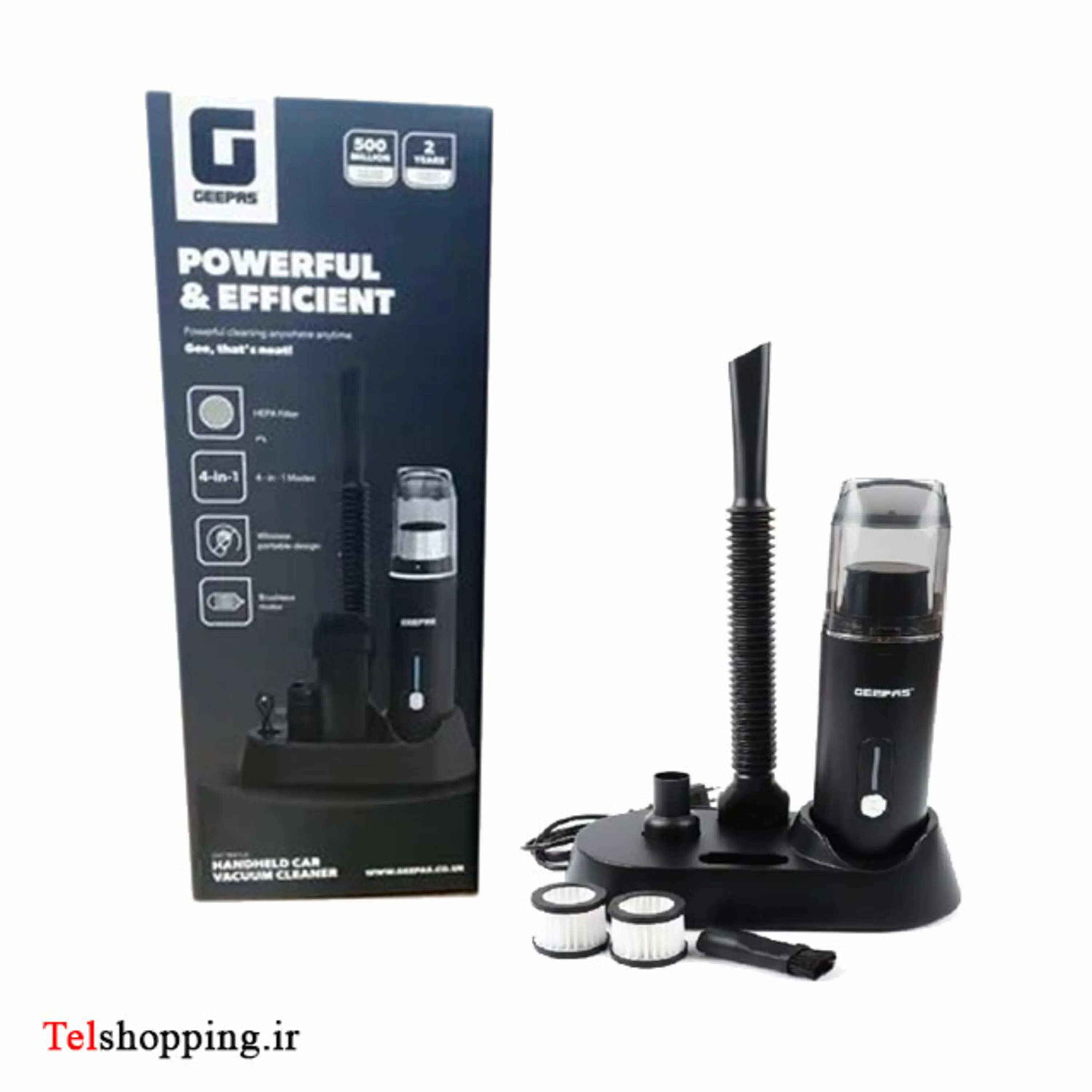 جارو شارژی جیپاس مدل GVC19061